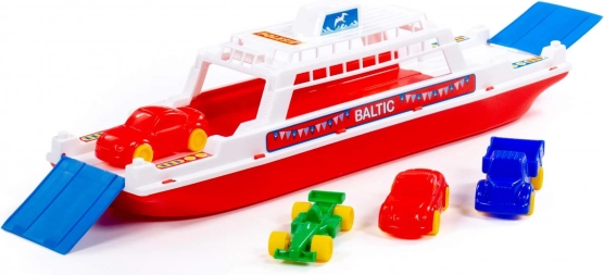 Plastist parvlaev BALTIC 4 mini autoga
