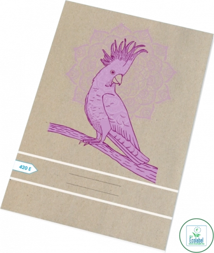 School notebook A4 plain 20 sheets Parrot Papírny Brno