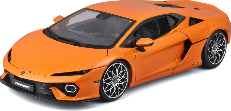 Metallist automudel 1:18 Bburago Lamborghini Temerario oranž
