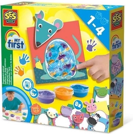 SES Creative My First loomakesed – sõrmedega maalimine