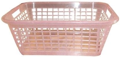 Plastist mähkme- ja pesukorv 48 × 38 × 19 cm, värvivalik