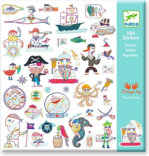 Pirate Stickers DJECO
