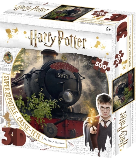 3D pusle HARRY POTTER Hogwarts Express 500 tükki