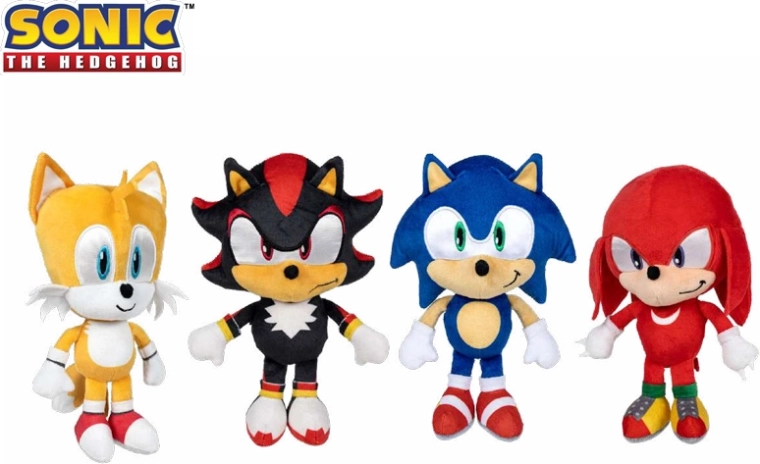 Pehmolelu SONIC THE HEDGEHOG 22 cm