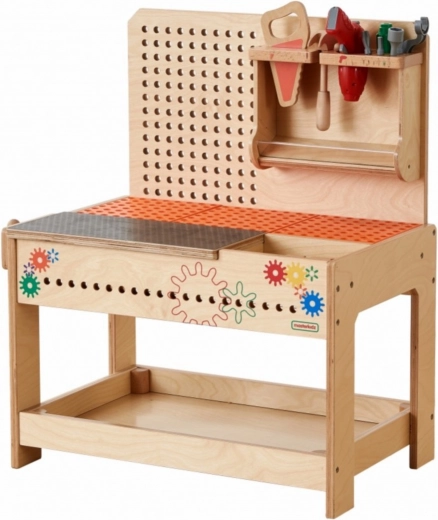 Puidust Montessori STEM-töölaua komplekt tööriistadega Masterkidz
