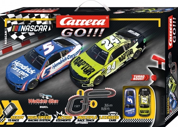 Carrera GO Nascar autorada 3,6 m