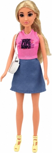 Stylish doll with movable limbs
