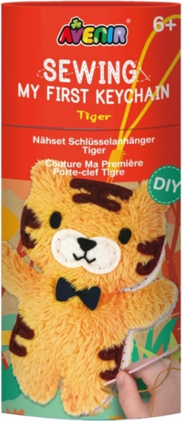 Keychain Sewing Kit - Tiger