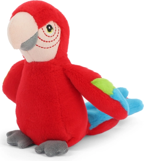 Keeleco kollektsioneeritav plüüsist papagoi, 13 cm