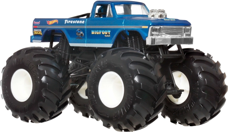 Ikooniline Bigfoot silmapaistvate detailidega
