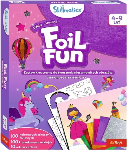 Skillmatics Foil Fun – Unicorns and Princesses Creative Set