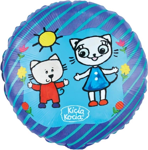 Fooliumõhupall Kicia Kocia ja Nunuś 46 cm