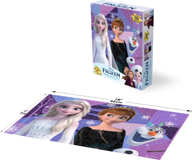 3D Puzzle Disney Frozen – Elsa and Anna, 200 Pieces