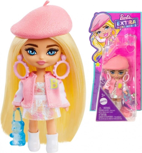 Barbie Extra Mini Minis roosa nukk