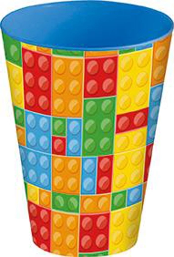 Plastist tass 430 ml täringute motiiviga