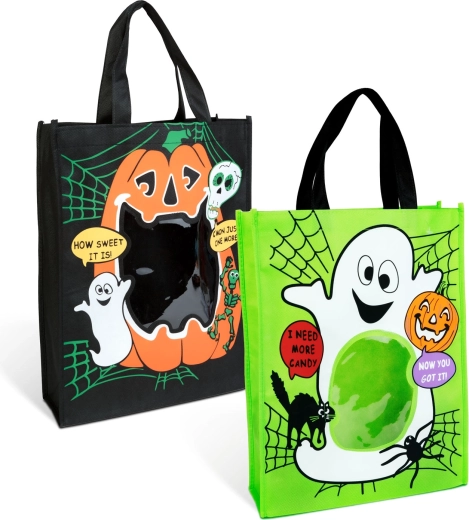Halloweeni kinkekott aknaga – 1 tk
