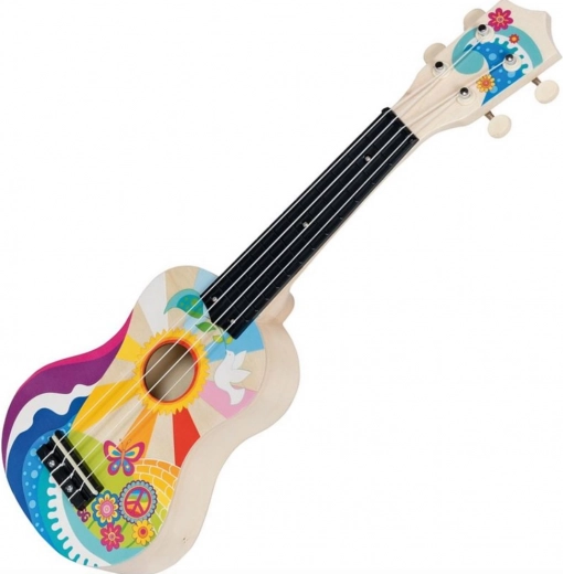 Laste puidust ukulele GOKI