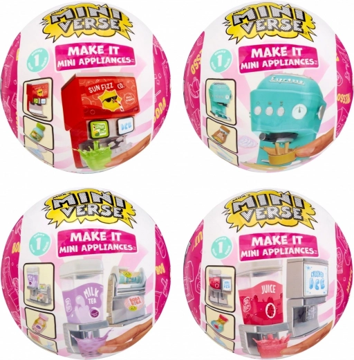 Miniverse Make It Mini Appliances – miniaparaadid jookide valmistamiseks