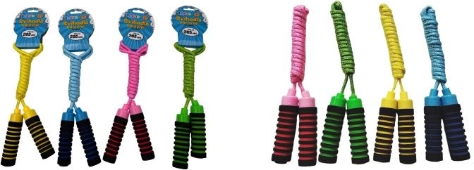 Sporto colorful jump rope 2.05 m