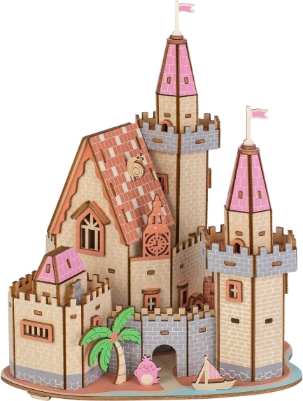 Puidust 3D pusle – rannaloss WOODCRAFT