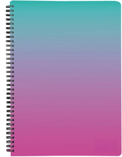A5 Ring Notebook PP Ombre Pink
