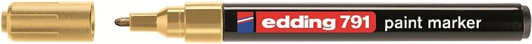 Kullavärvi lakimarker Edding 791