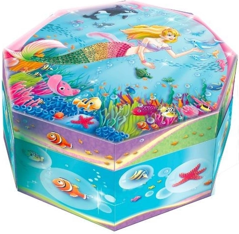 Pecoware Music Box Octagonal - Mermaid