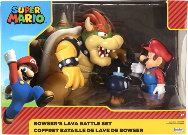 Nintendo Super Mario figuurid Bowser vs. Mario