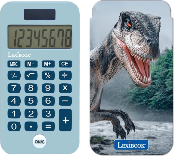 Lexibook pocket calculator with dinosaur motif
