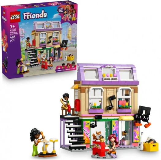 LEGO® Friends 42653 Muusikapood ja korter