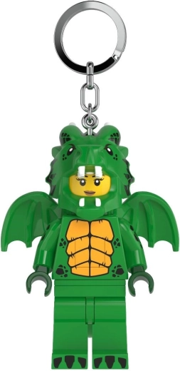 LEGO Minifigures roheline draakon, helendav figuur