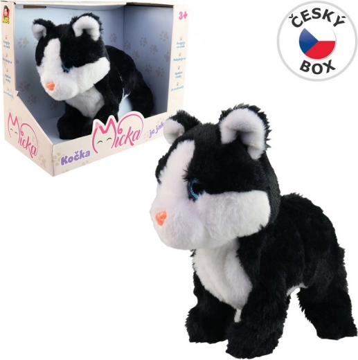 Helireaktsiooniga kiisu Miška 26 cm