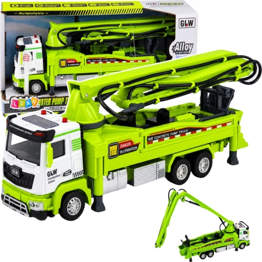 Metal truck with water spray 1:40 with lights and sounds - 1 piece