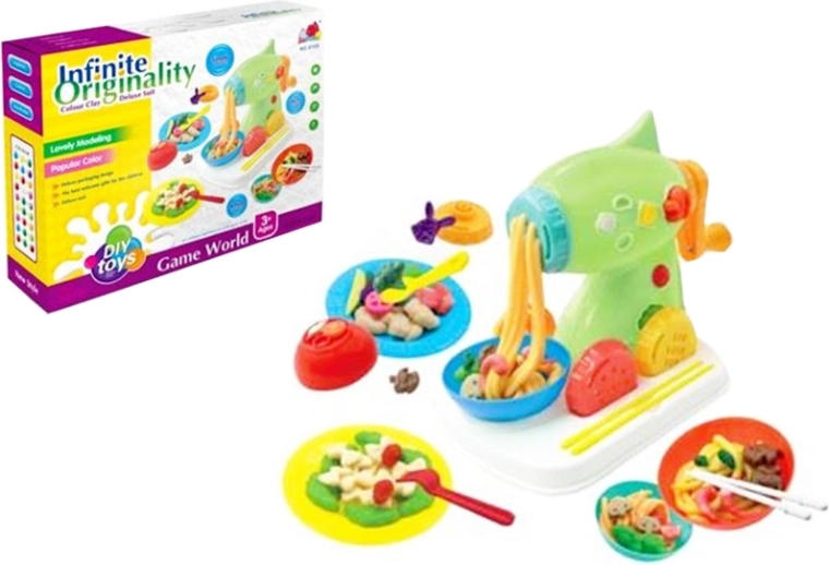Plastiliinitarvikute ja pressiga