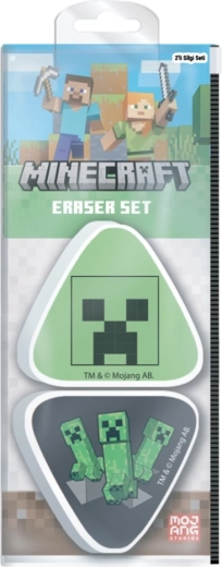 Kustukummide komplekt MINECRAFT Creeper