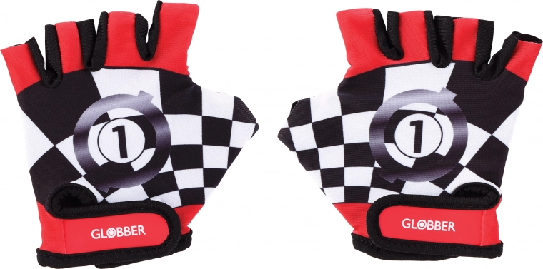 Globberi laste kaitsekindad XS – racing red
