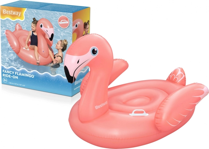 Täispuhutav flamingo Bestway 138 x 107 cm