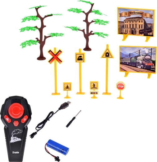 Mugav RC-juhtimine ja täiskomplekt tarvikuid