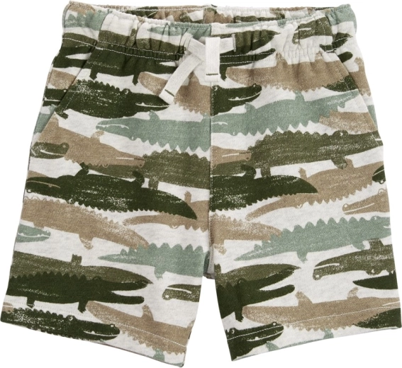 Carter's puuvillased lühikesed püksid green aligators poisile – 6k