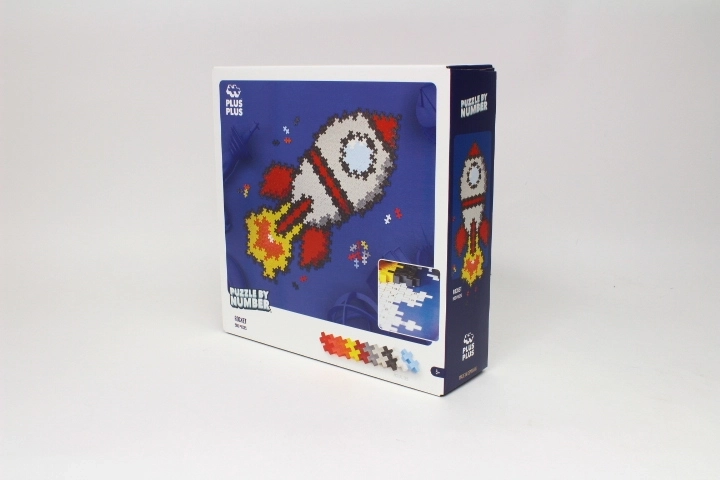 Plus-Plus Puzzle by Number rakett, 500 detaili