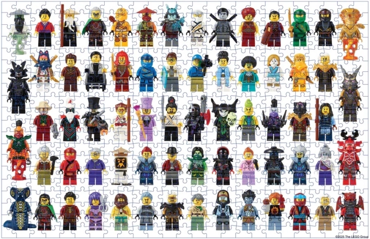 Rohkem kui 60 minifiguuri 15 aasta NINJAGOst