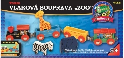 MAXIM rongikomplekt loomaaia loomadega