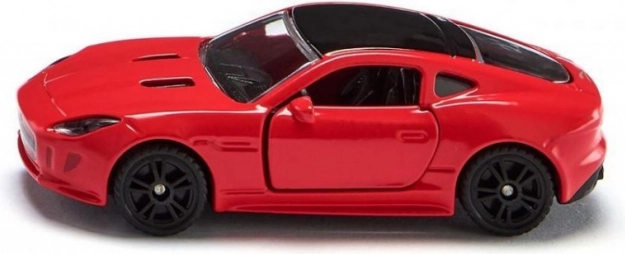 Metallist automudel JAGUAR F‑TYPE R – punane, avatavate ustega