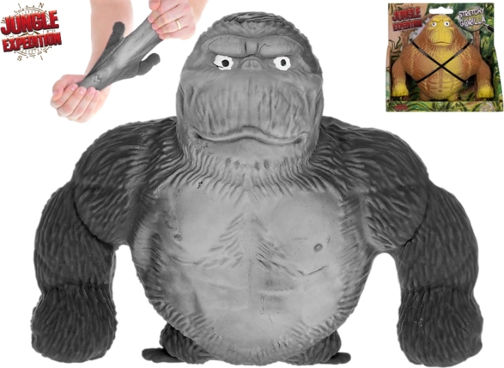 Jungle Expedition Stretch Gorilla Figure 13 cm