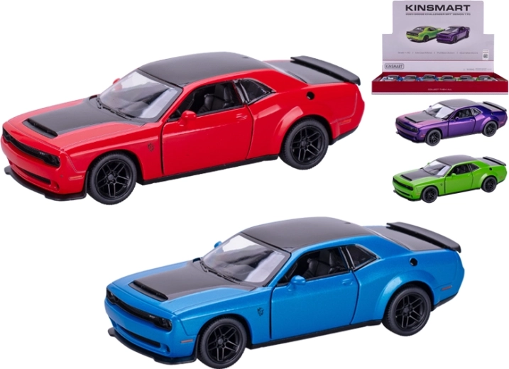 Die-cast car model Dodge Challenger SRT 170 1:40 Kinsmart