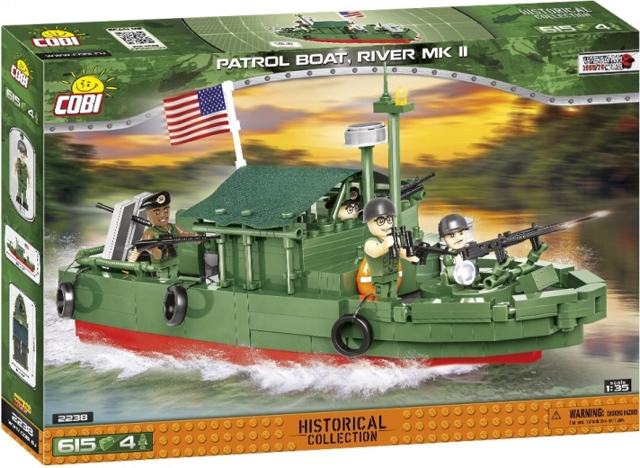 Patrullpaadi ehituskomplekt PBR River Mk II 1:35