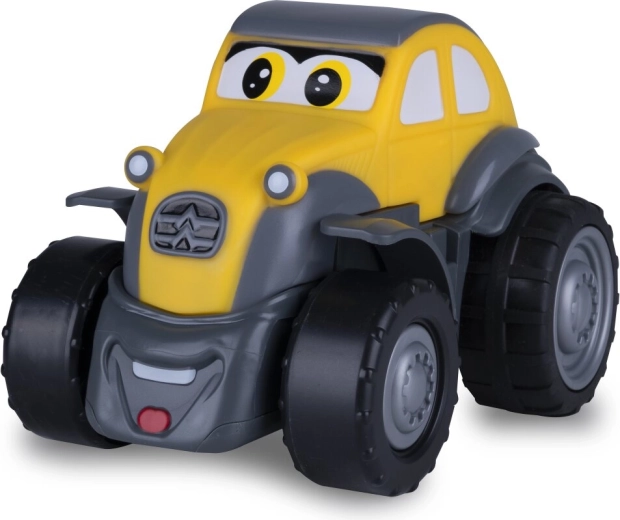 Sturdy duck on wheels