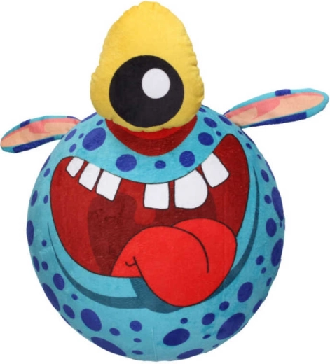 Täispuhutav plüüsist pall Kükloop 30 cm - 1 tk