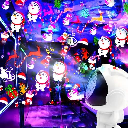 Jõuluprojektsioon 16 motiiviga