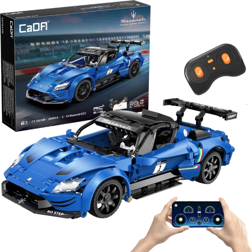 CaDA ehituskomplekt võidusõiduauto MASERATI GT2 RC 1:14, 549 osa